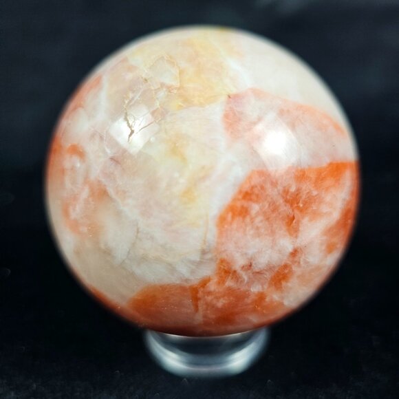 Red Calcite Sphere - Picture 1 of 5